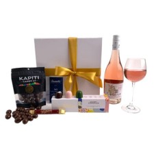 Luscious Chocolates with Wine Gift Box